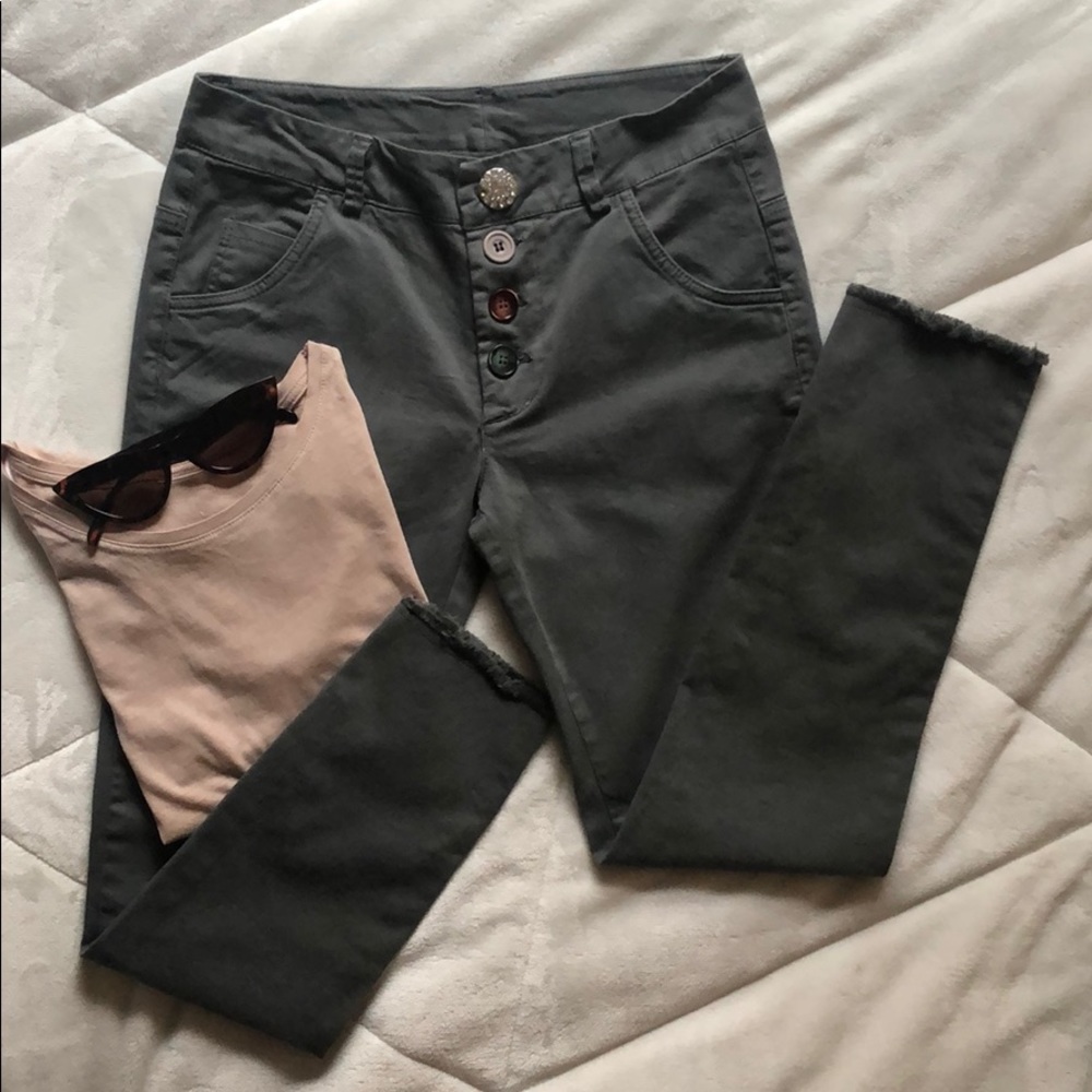 Joie Clair cropped ankle jeans pants